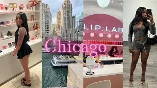 Chicago Vlog: 96 Hours of Fun 🎬 Lip Lab, Boat Rides, Exploring the city  & More