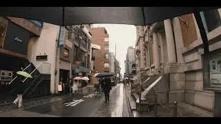 【4K 60fps】 Japan Rain Walk - Kyoto Street Walking - Japan Virtual Tour