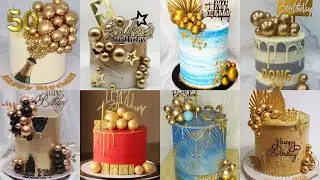 Cake/Golden Ball Cake Design/Golden Ball Cake Design/Chocolate Ball Cake/Birthday Cake Ideas#cake
