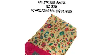 Dailywear faux georgette saree