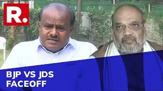 BJP Slams JDS; Kumaraswamy Responds With Insult Politics
