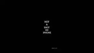 Not a shot on Iphone #artist #sketch #cinematic
