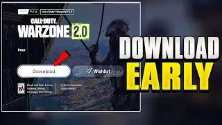 MW2- HOW TO DOWNLOAD WARZONE 2 EARLY AND FREE TUTORIAL!HOW TO PLAY WARZONE 2!(PRELOAD METHOD)PS5/PS4