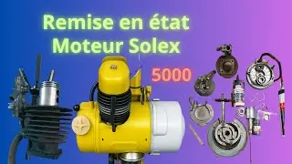 Réparation d’un Solex 5000 qui pleure – Autopsie complète et remontage!
