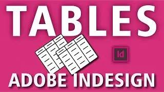 Work with Tables in InDesign