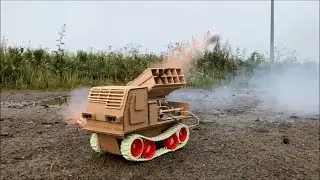 Homemade American MLRS Inspired Rocket Launcher