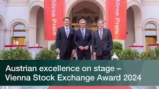 Austrian excellence on stage &ndash; Vienna Stock Exchange Award 2024