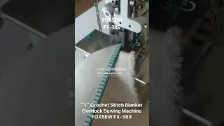 1-Crochet Stitch Blanket Overlock Sewing Machine