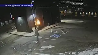 Video shows fire being lit at Denver flower, gift shop