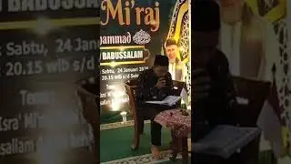 Qori Muda Fadlan Habib, S. Sos | Isra Mikraj di Masjid Babussalam Sukamaju 2026