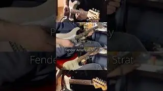 PRS Silver Sky vs Fender American Stratocaster #guitar #fender #prs #stratocaster #silversky