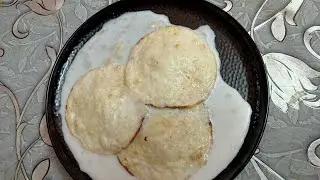 Our breakfast| Oottada ||pan cake variety|| Banana coconut milk