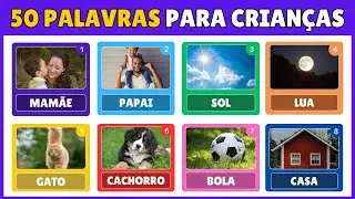 Palavras para criança ler | Palavras para soletrar | Palavras para criança aprender a falar | Sílaba
