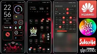 Squid Game Tema_Theme | Huawei Honor EMUI 11_12_HarmonyOS | CYA TEMAS