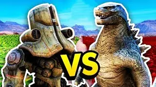DOES THE ANTI-GODZILLA MACHINE WORK? (Ultimate Epic Battle Simulator / UEBS Funny Gameplay)