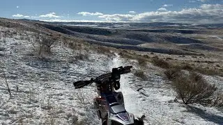 Snowy Singletrack After Christmas!
