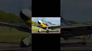 Messerschmitt Bf-109 G4 with original Daimler Benz DB 605 Inverted V12 Engine.