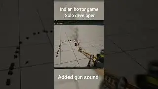Added sound effect to my new solo indie game || indian game developer using unreal engine 5