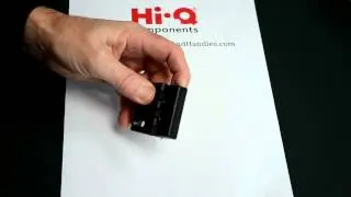 Plastic Hinge with Stainless Steel Pin
