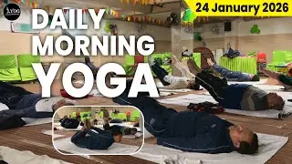Daily Morning Yoga | 24 January 2026 |@YogWithMe6am