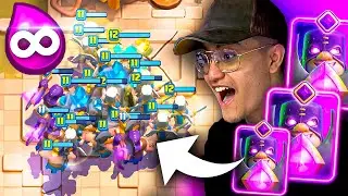 TENGO ELIXIR *INFINITO* EN CLASH ROYALE! 🤯 *MAZO DEFINITIVO*