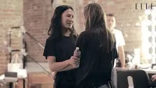 ELLE Alexander Wang X H&M   behind the scenes