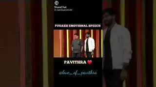 #pughal Pavithra emotional speech 🙁🙁🙁🙁🙁