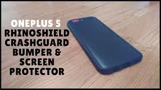 Бампер + защитная пленка для экрана OnePlus 5 RhinoShield CrashGuard