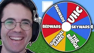 Minecraft ama RASTGELE B&Uuml;T&Uuml;N OYUNLARI OYNUYORUM!