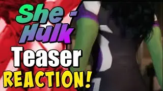 THERE'S A NEW HULK IN THE MCU | She-Hulk Teaser Reaction