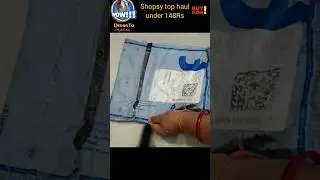 shopsy top haul under 148rs offer price drop #shopping reviewvideo #shortsunboxingvideo#shopsytop148