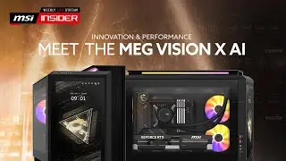 Innovation & Performance. Meet the MEG Vision X AI
