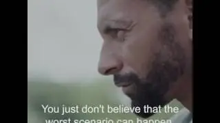 Rio Ferdinand on lost his wife. Very emotional.