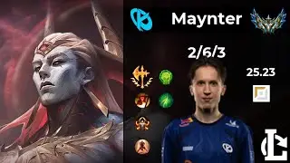 Zaahen TOP - KC Maynter | Patch 25.23 EUW Challenger