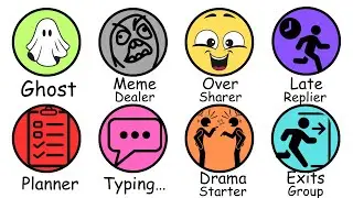 Every Type Of Group Chat Member Explained
