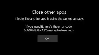Fix 0xa00f4288, All Cameras Are Reserved Error on Windows 11/10 [Tutorial]