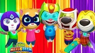New Update Unlock All Character & All Level Talking Tom Heros-Ultra Eating Championship(New Epsiode)