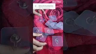 Sticker screw wall hook | meesho hooks @rs100 #meeshohaul #meeshofinds