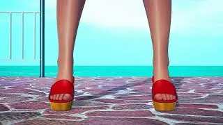 Hermione Granger Red Bikini Remaster (Emma Watson) Harry Potter