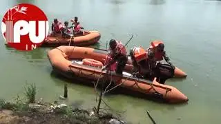 Assam Rifles helped in flood preparedness demonstration.