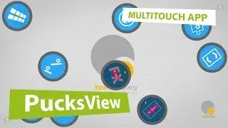 Interactive Digital Signage Software: MultiTouch App PucksView