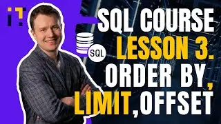 SQL tutorial for beginners | Basics of ORDER BY, LIMIT, OFFSET | Lesson 3