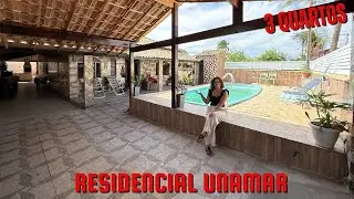 Casa com 3 quartos no Residencial Unamar