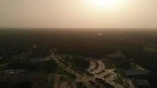 African Saharan Dust Over Houston | Drone Footage