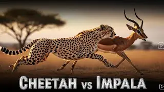 Epic Battle &ndash; Cheetah vs Impala | Ultimate Jungle Chase Fight | 4K Wildlife Action Movie