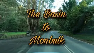 The Basin to Monbulk VIC | ROAD VIEW AUSTRALIA [4K]