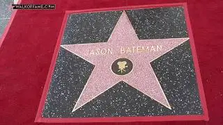 ACTOR JASON BATEMAN HONORED WITH HOLLYWOOD WALK OF FAME STAR