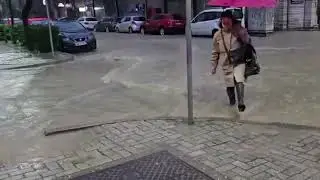 Rruget e qyteteve ne uje, probleme ne disa qarqe