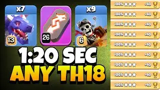 NEW TH18 Revenge Deck Dragon Attack is INSANE! | Best TH18 Attack Strategy | Clash of Clans