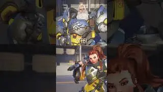 Reinhardt and Brigitte interaction - Overwatch 2
